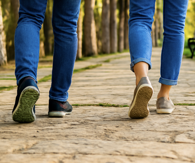 Junge Frau mit langen, blonden Haaren lächelt in einem hellen Raum.